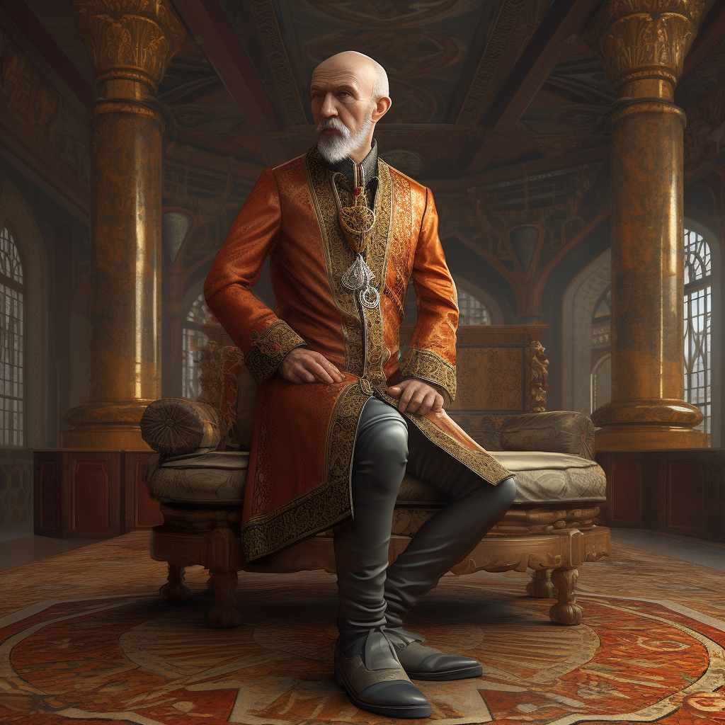 Portrait of Baron Burlyg Hovondo of Frentveil