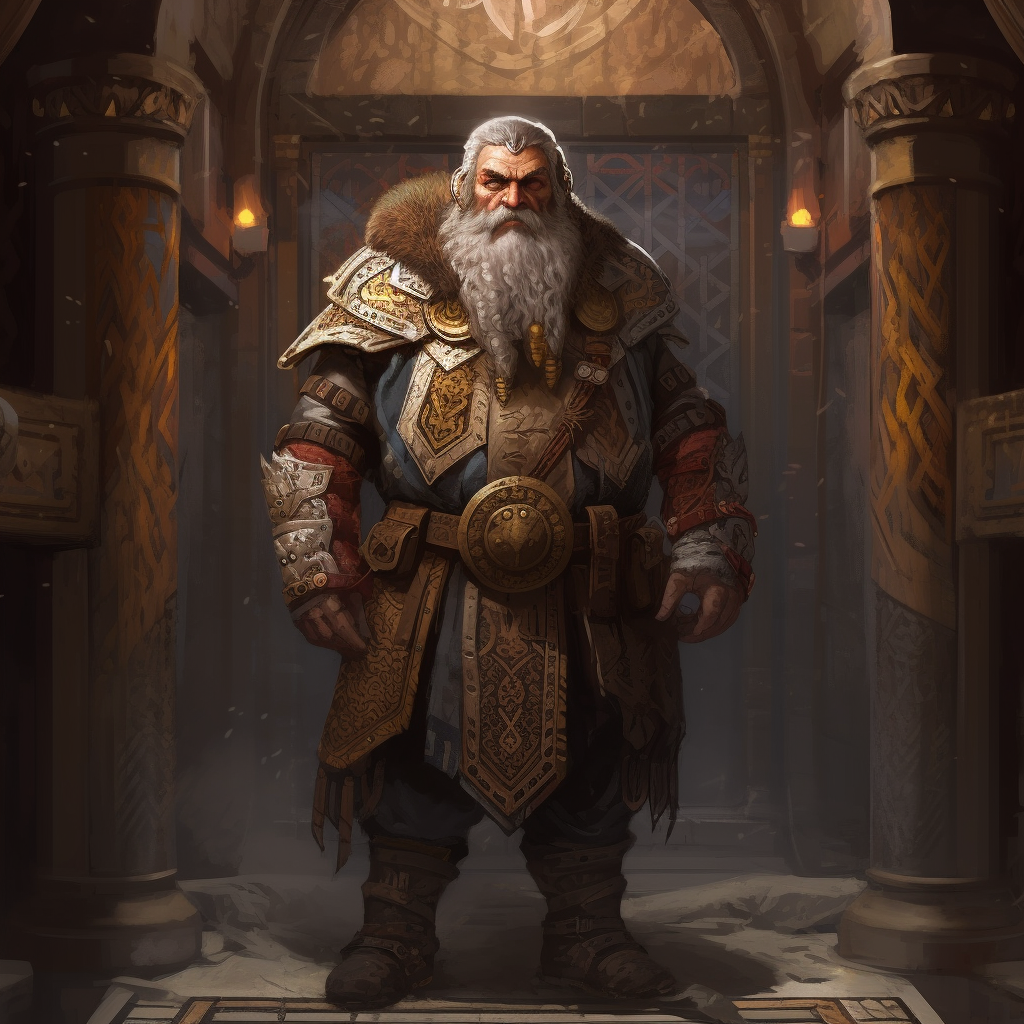 Portrait of Count Chok Dragonbeard of Aegle