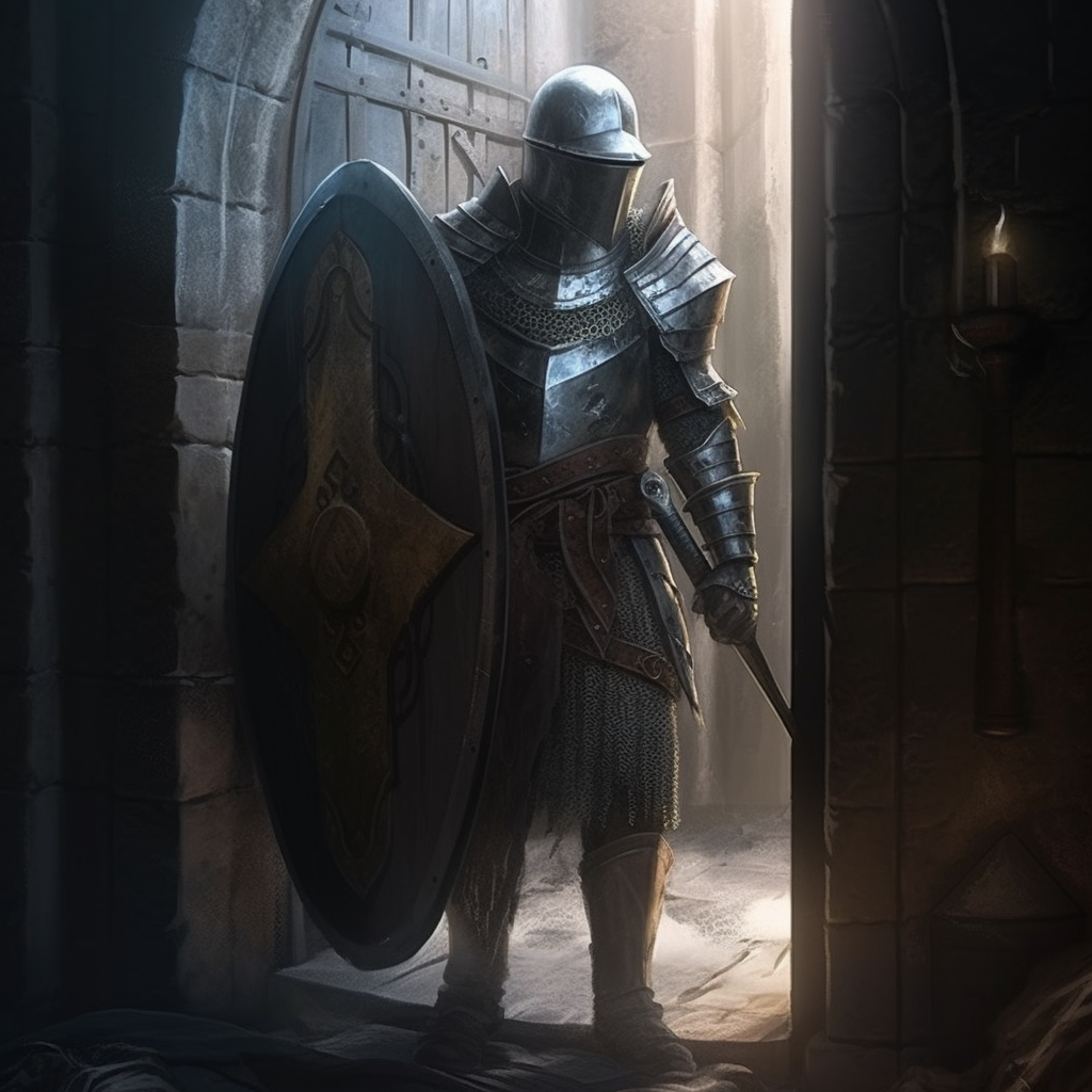 Portrait of Count Garjyle Champion of Aegle