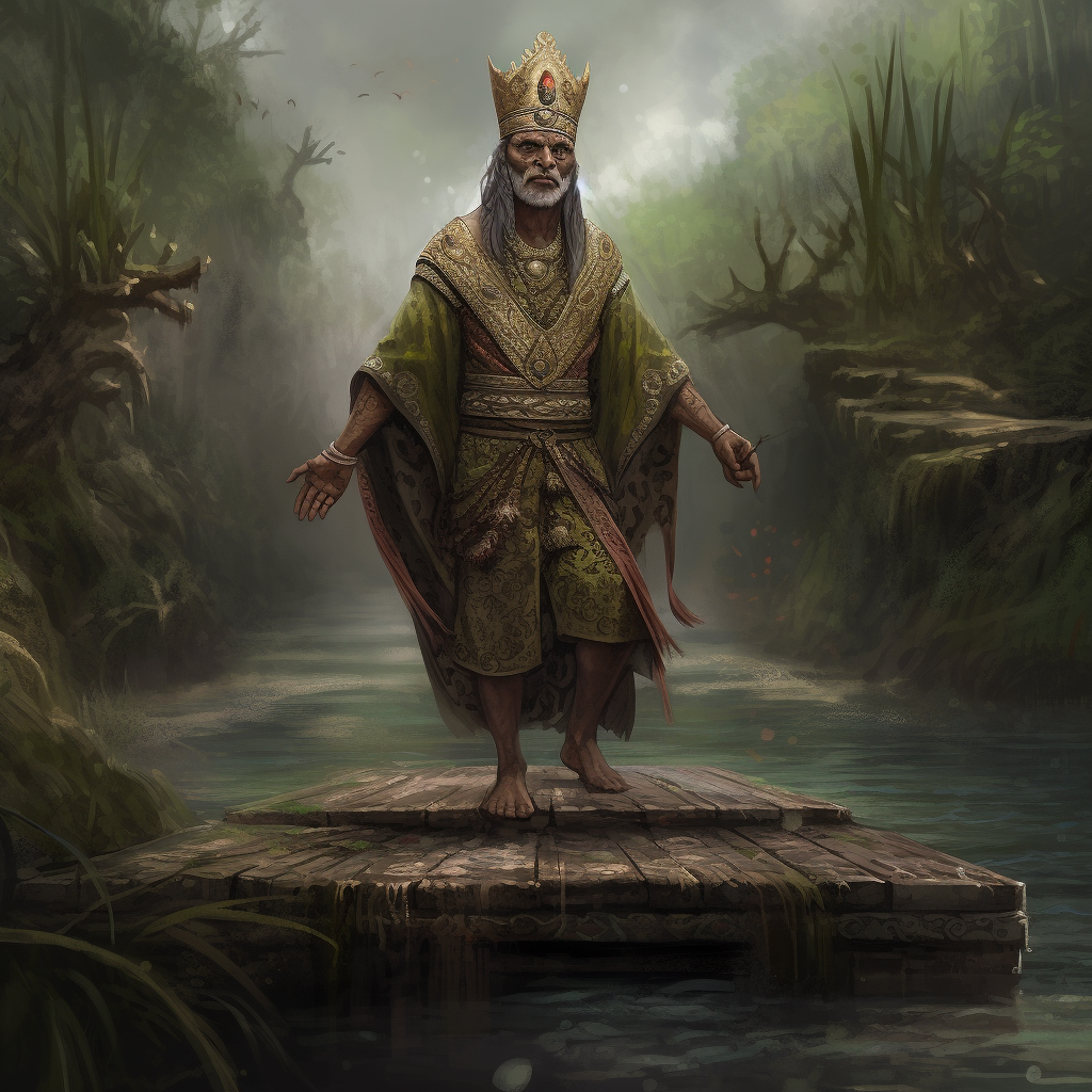 Portrait of High Chief Gethryn of Zanikki