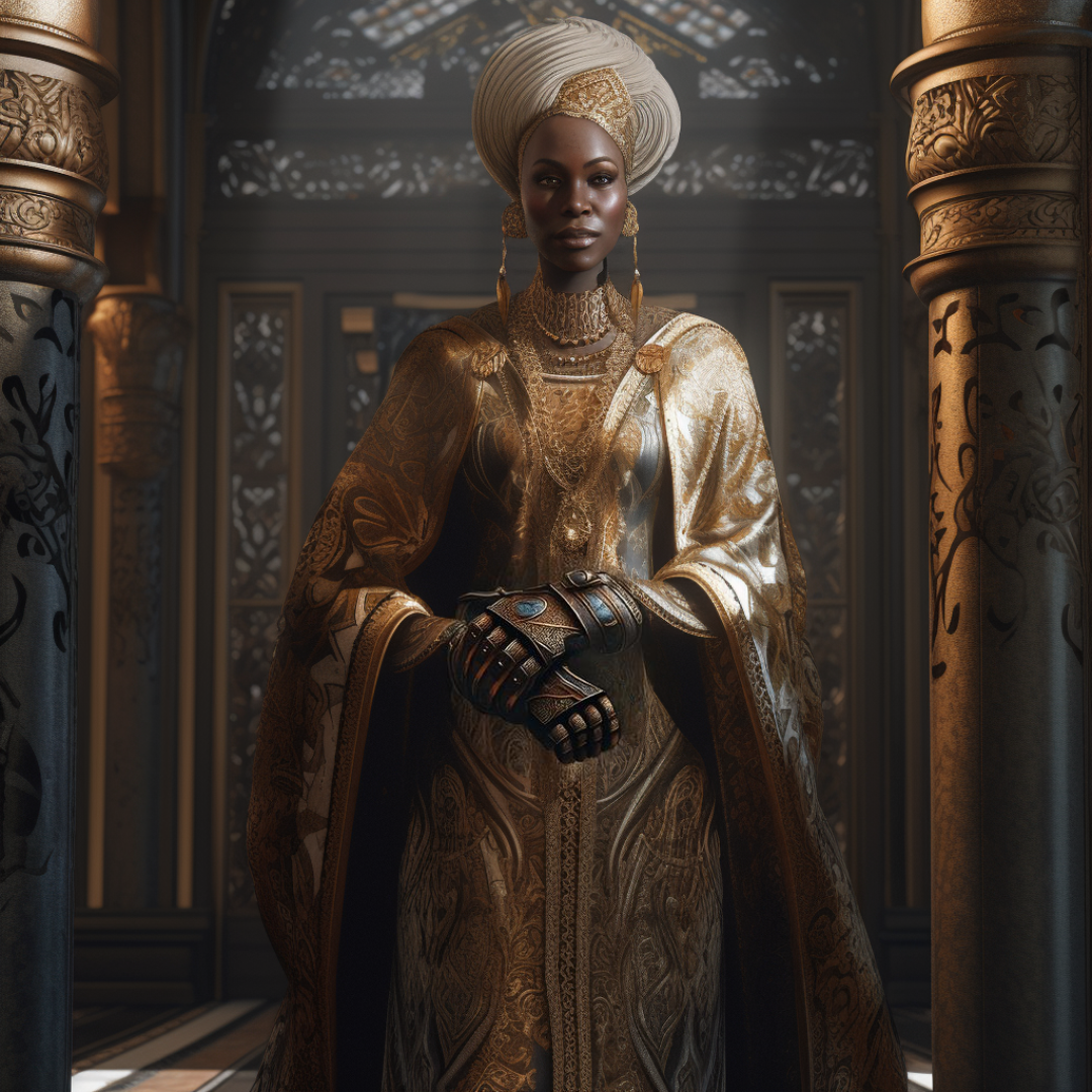 Portrait of High Priestess Danakka Rylarri of Naantan