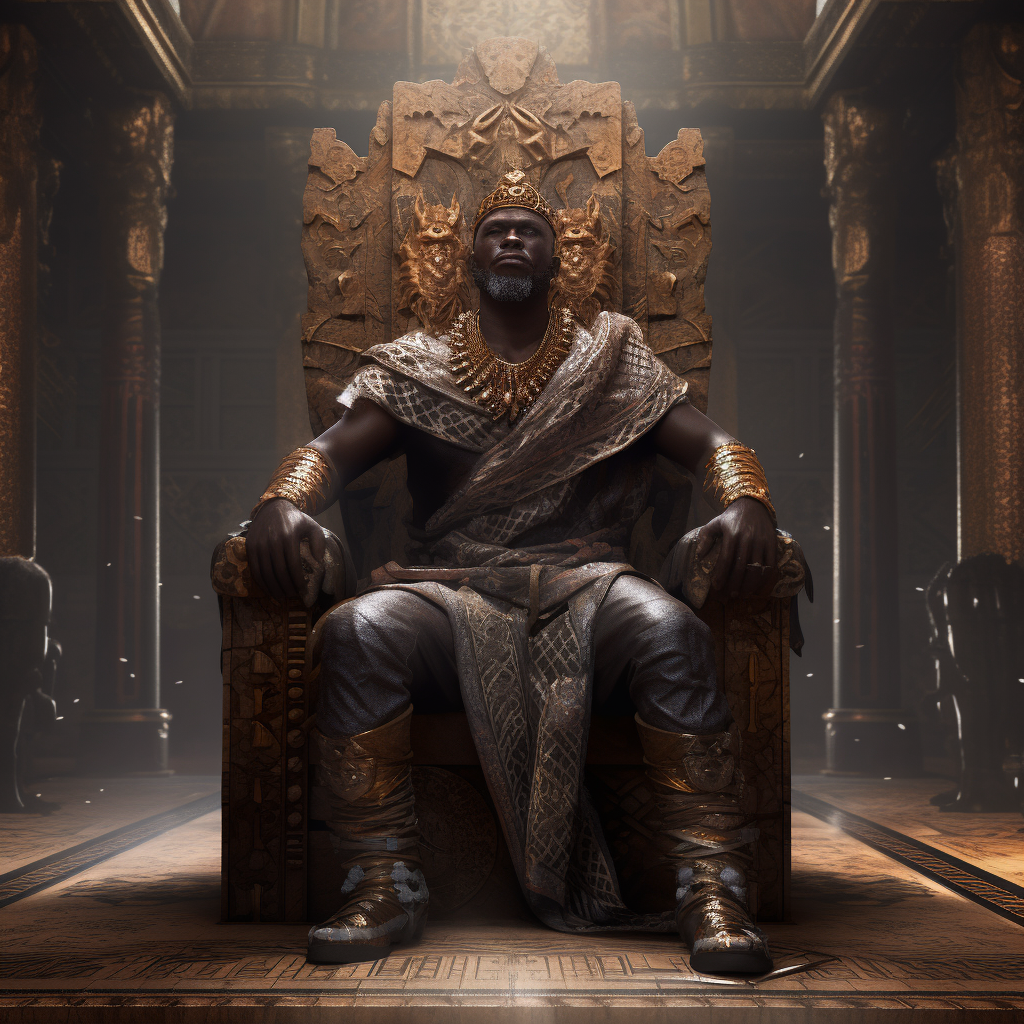 Portrait of King Barrek Gyllarti of Tann