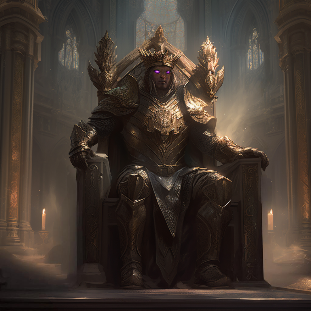 Portrait of King Brovus Qualaar of Haedin