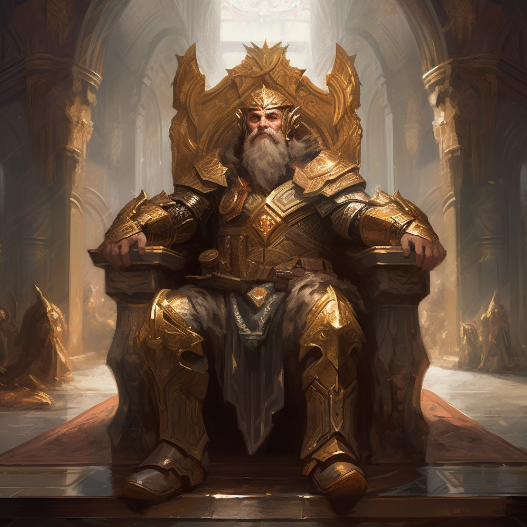 Portrait of King Burlo Krovyk of Klev