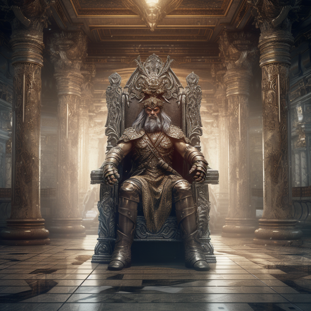 Portrait of King Dyrlyn Veyaar of Vuzan