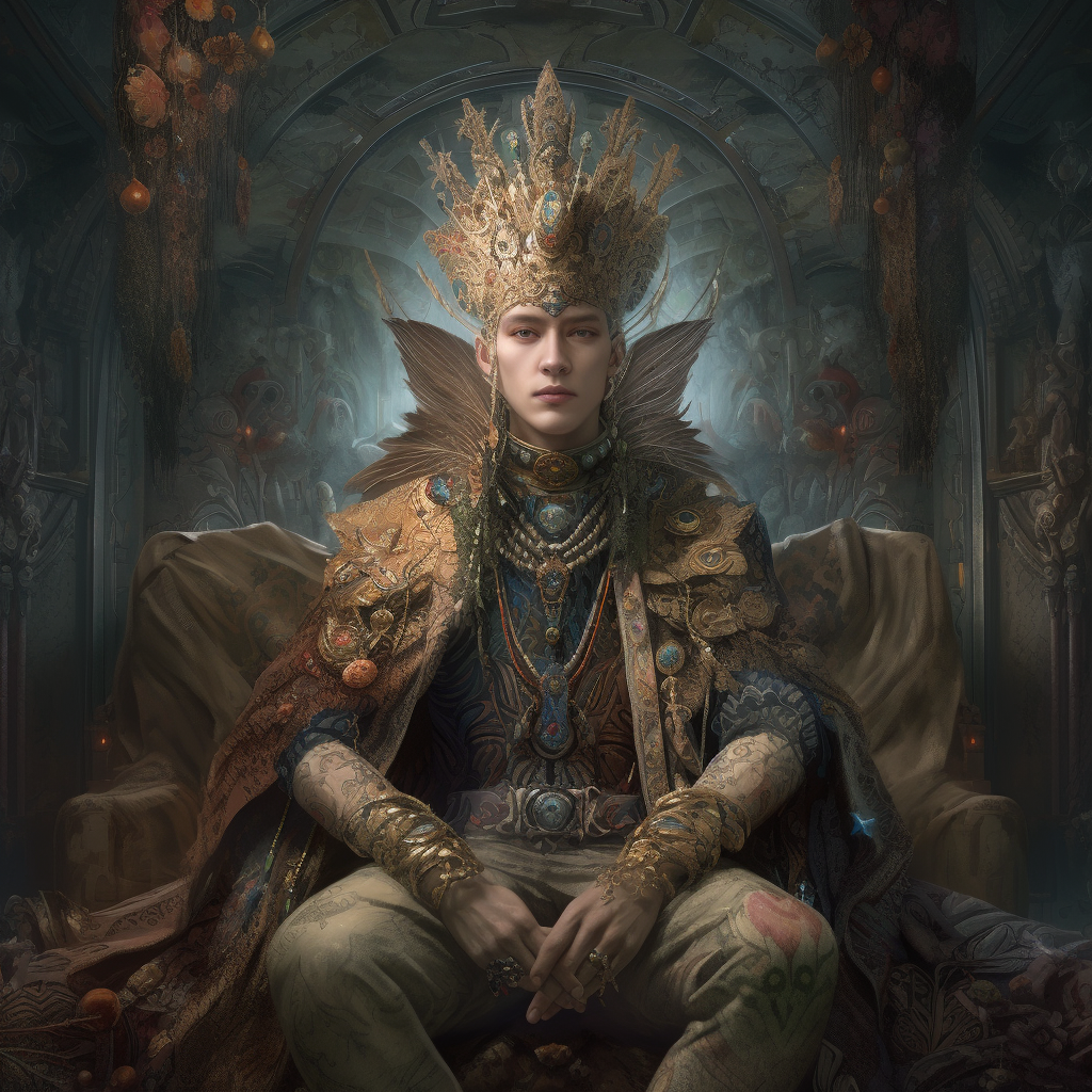 Portrait of King Edmund Virikarr of Kayapar