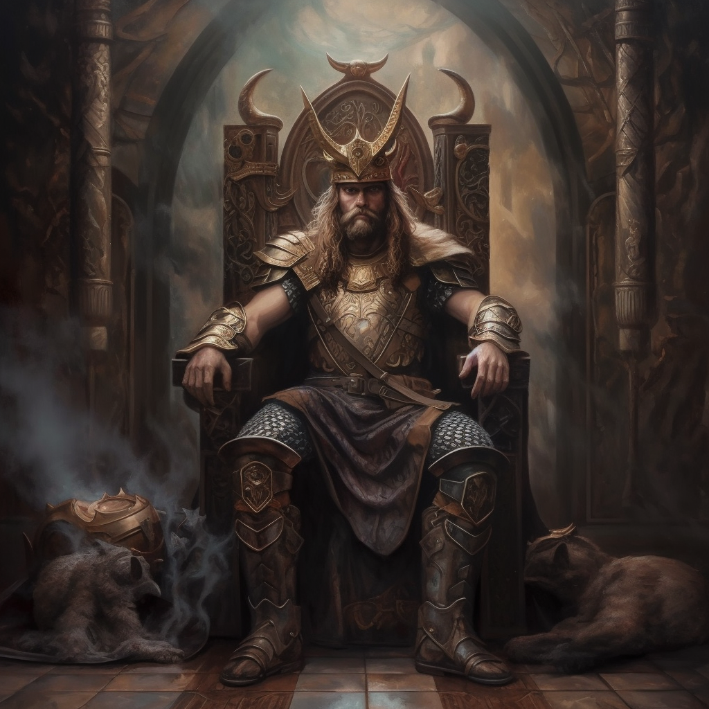 Portrait of King Erdo Ganniker of Jekar