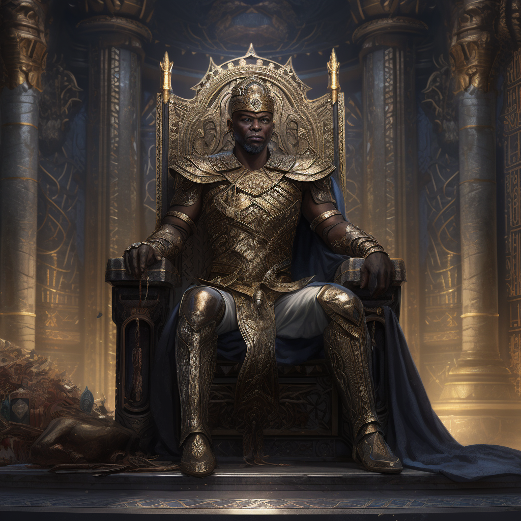 Portrait of King Galrok Rizzkhan of Chaydok