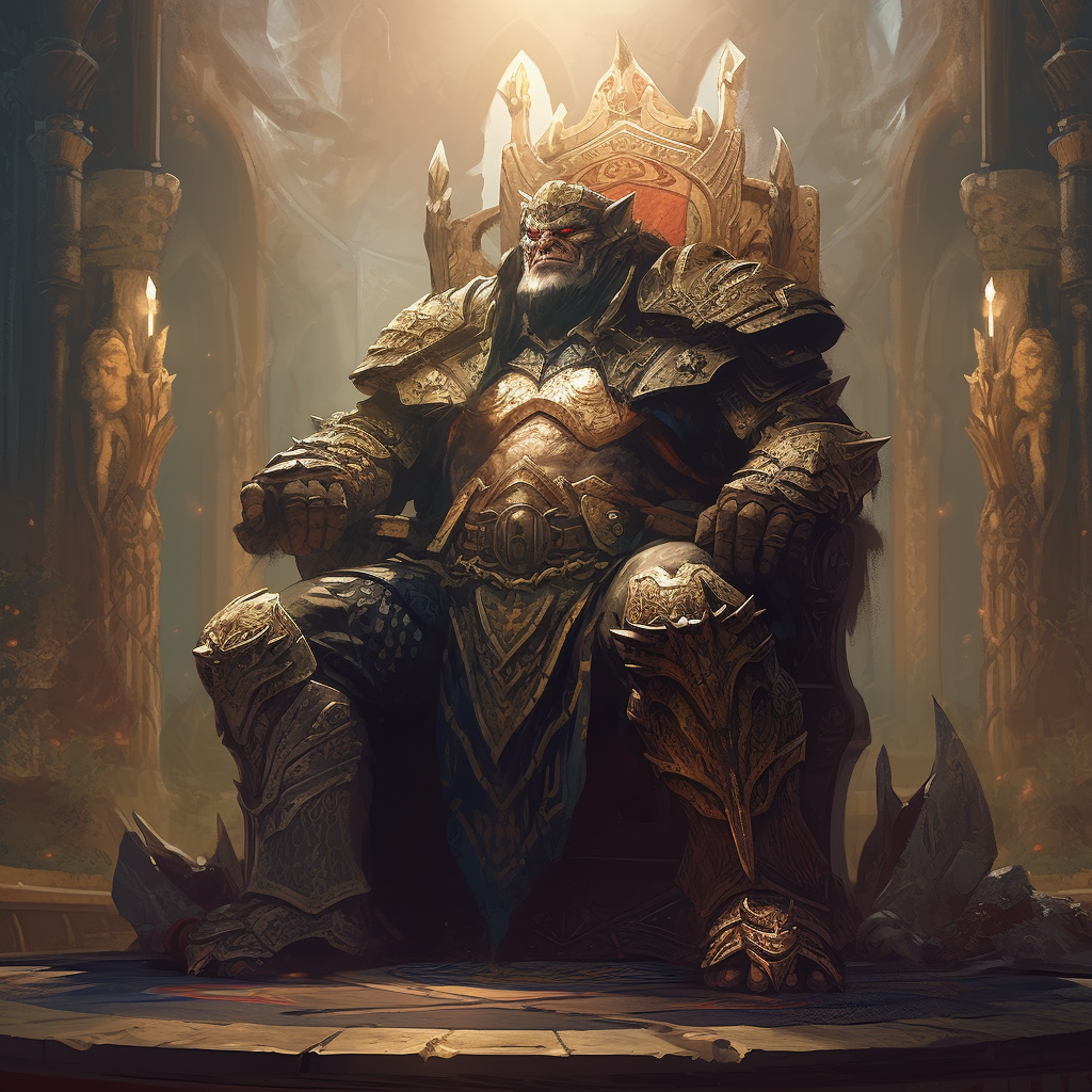 Portrait of King Ghulzyk of Vutal