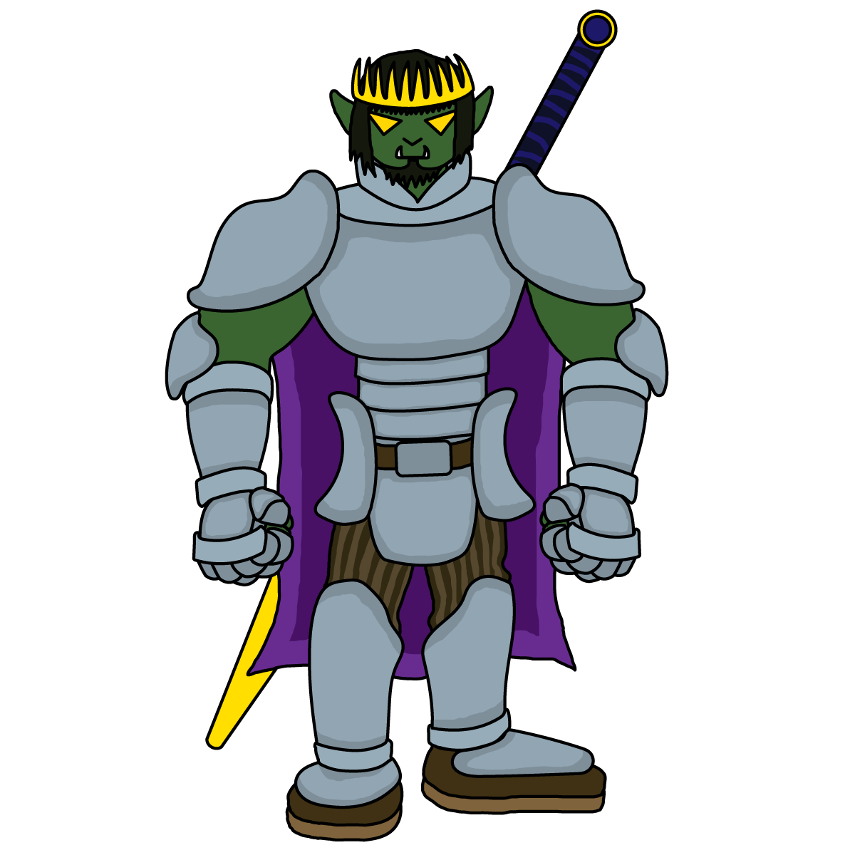 Portrait of King Grellik Of Haono