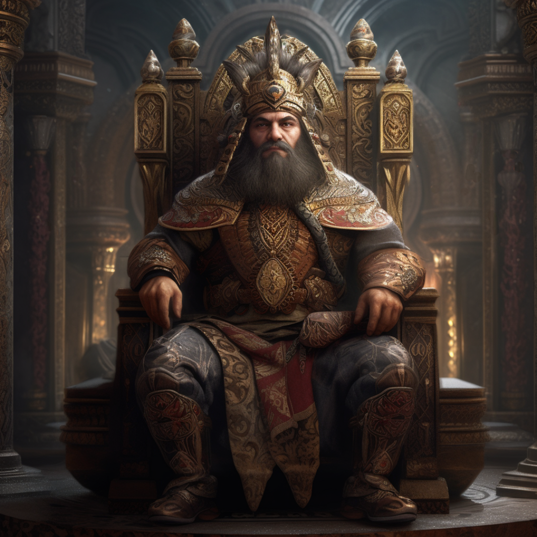 Portrait of King Klevryn Joarryg of Quizak