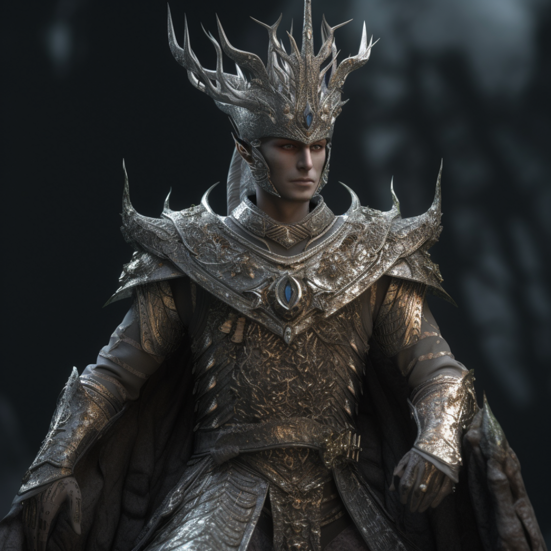 Portrait of King Quayla Rovaan of Chahn