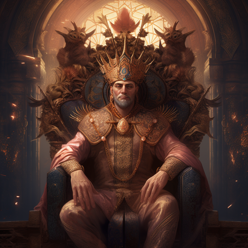 Portrait of King Raezzeek Geongo  of Olanar