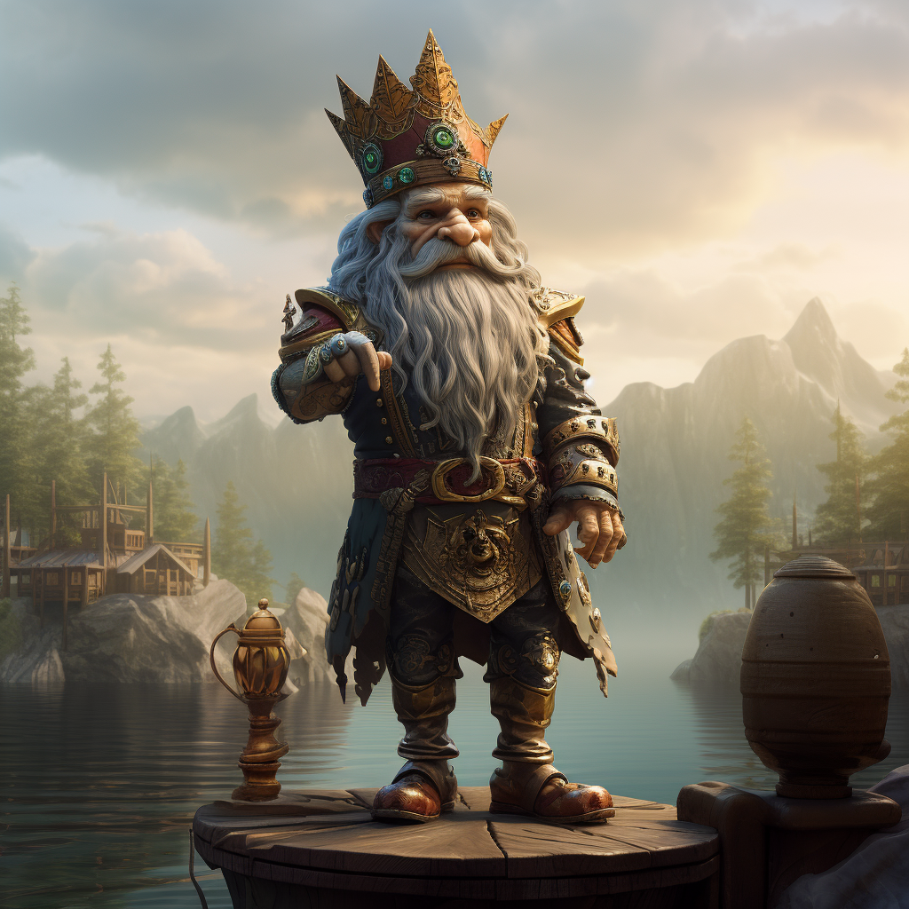 Portrait of King Rauglyn Hammerfist of Stakarr