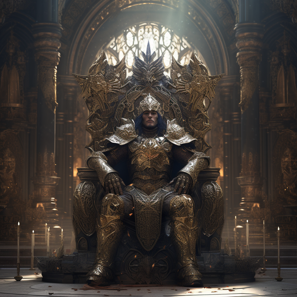 Portrait of King Raylor Bauzk of Bruzann