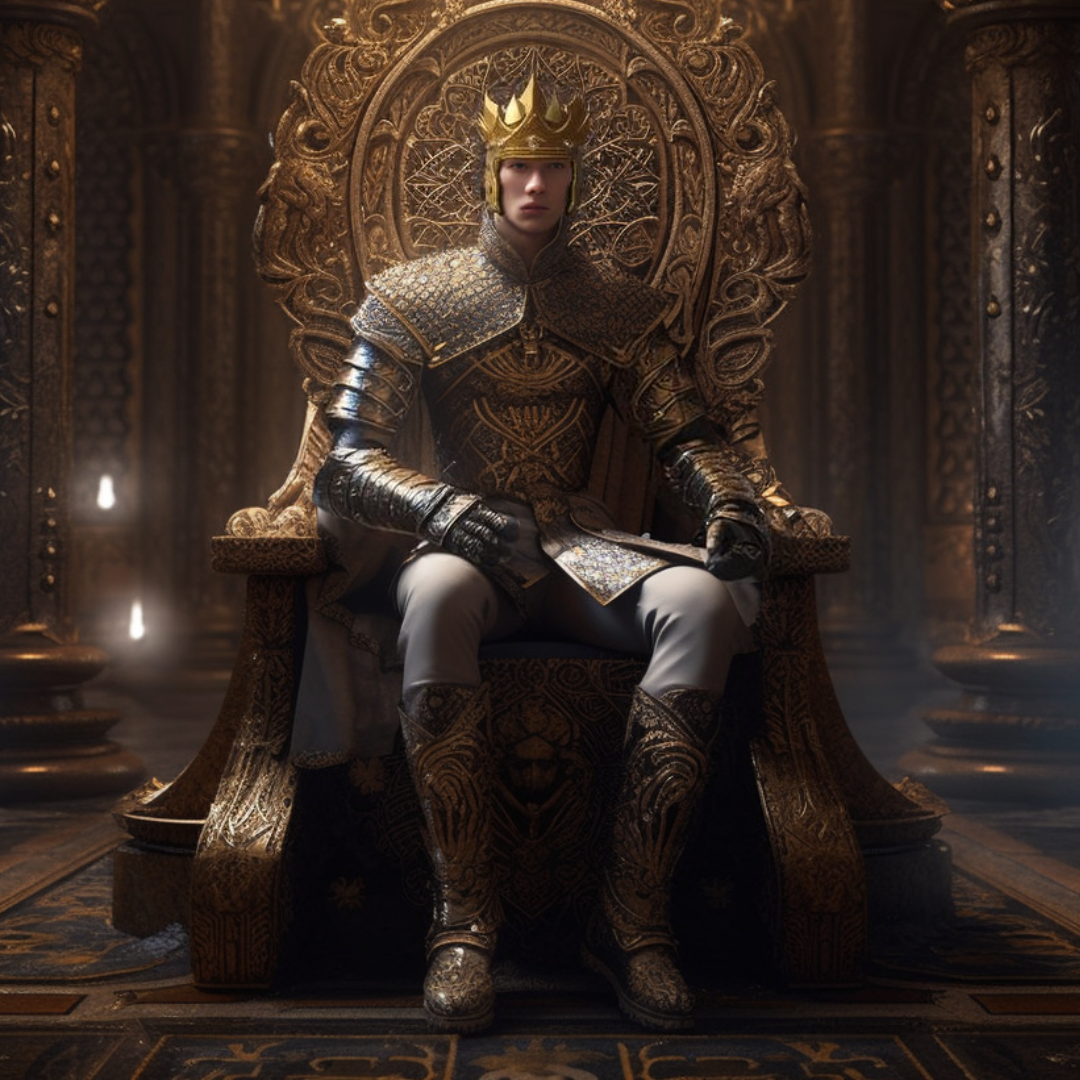 Portrait of King Revarr Kurralo of Hozarr