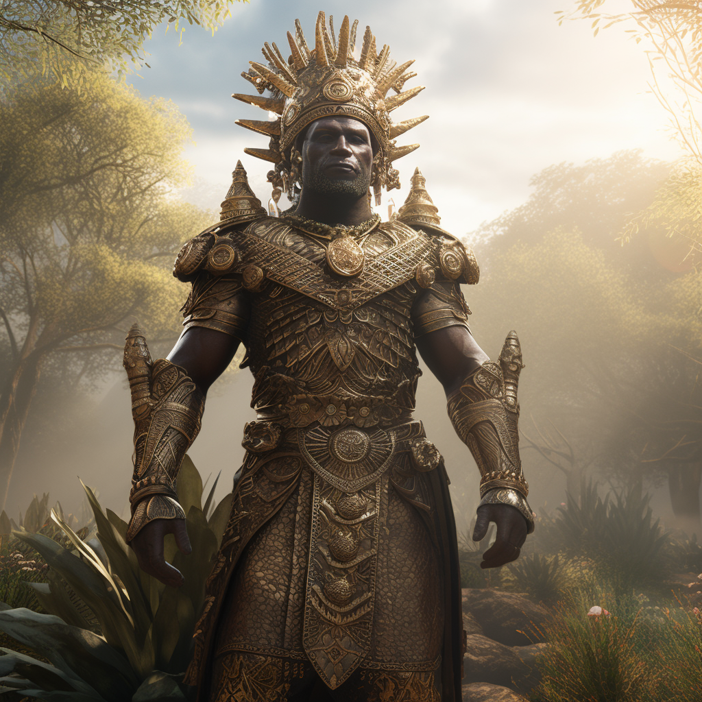 Portrait of King Skurn Voranak of Keezl