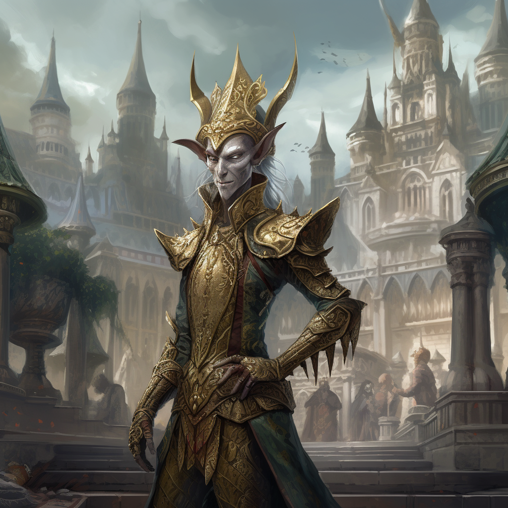 Portrait of King Tuen Vyziq of Gaelin