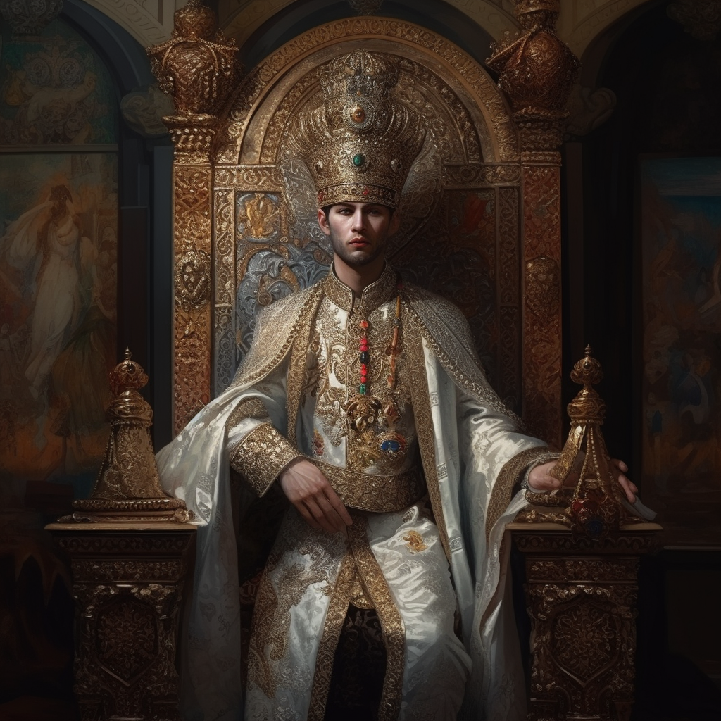 Portrait of King Vandor Turilly of Jeehan