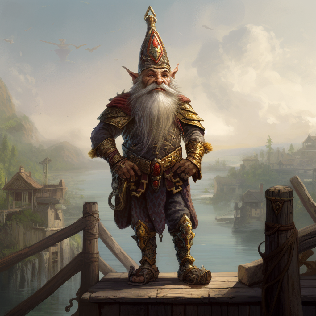 Portrait of King Villie Kessleboom of Rashtan