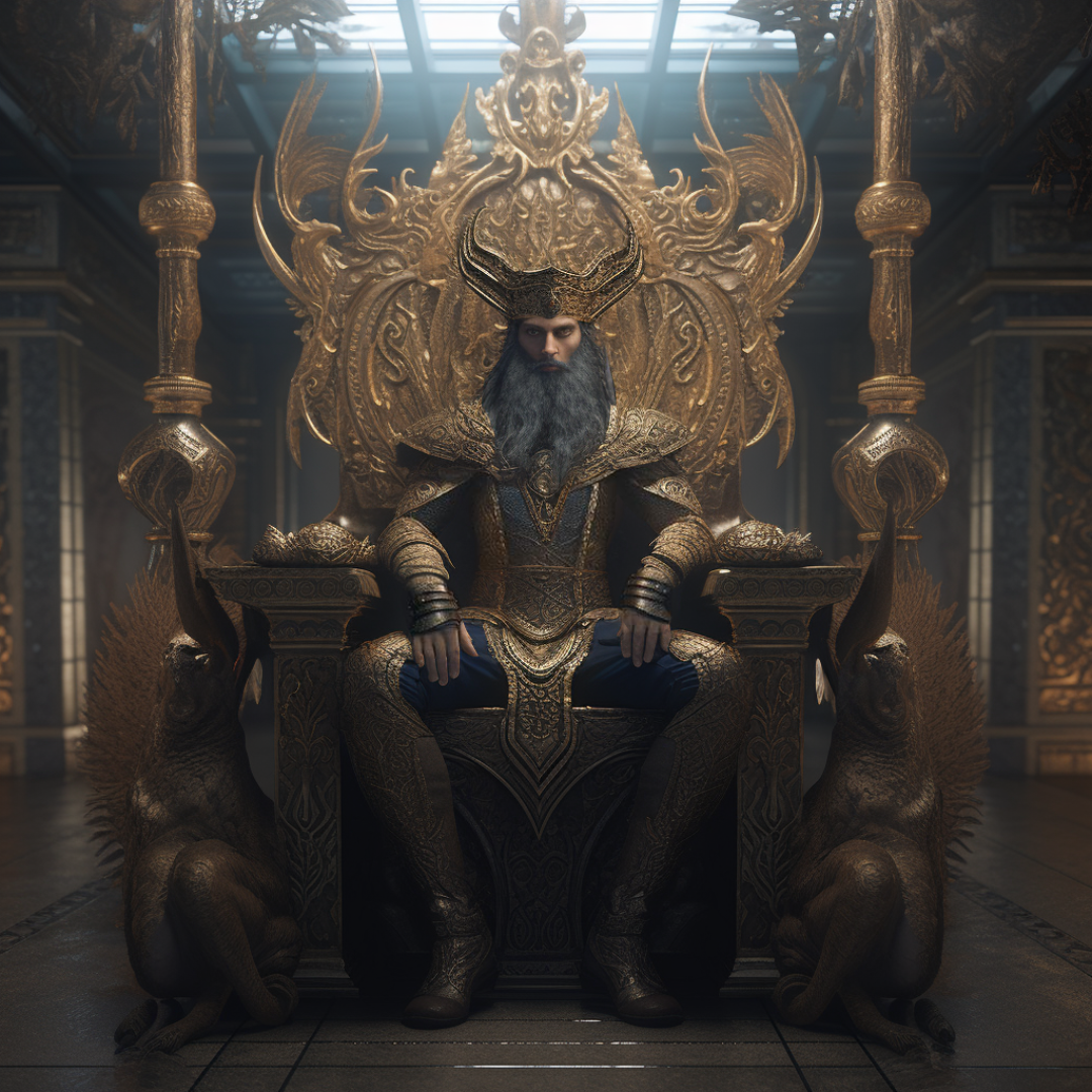 Portrait of King Volkain Gronn of Oyar