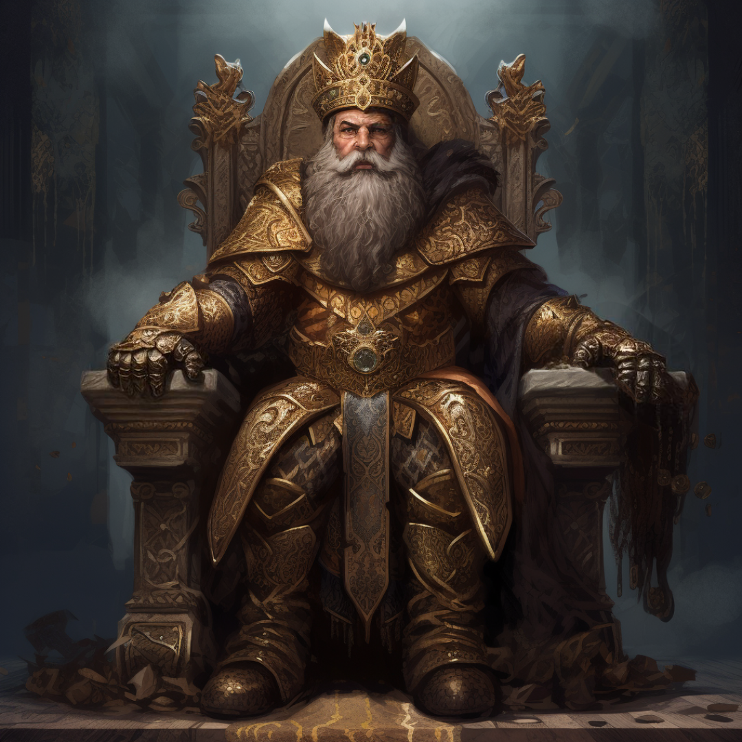 Portrait of King Yaullo Granuk of Letron