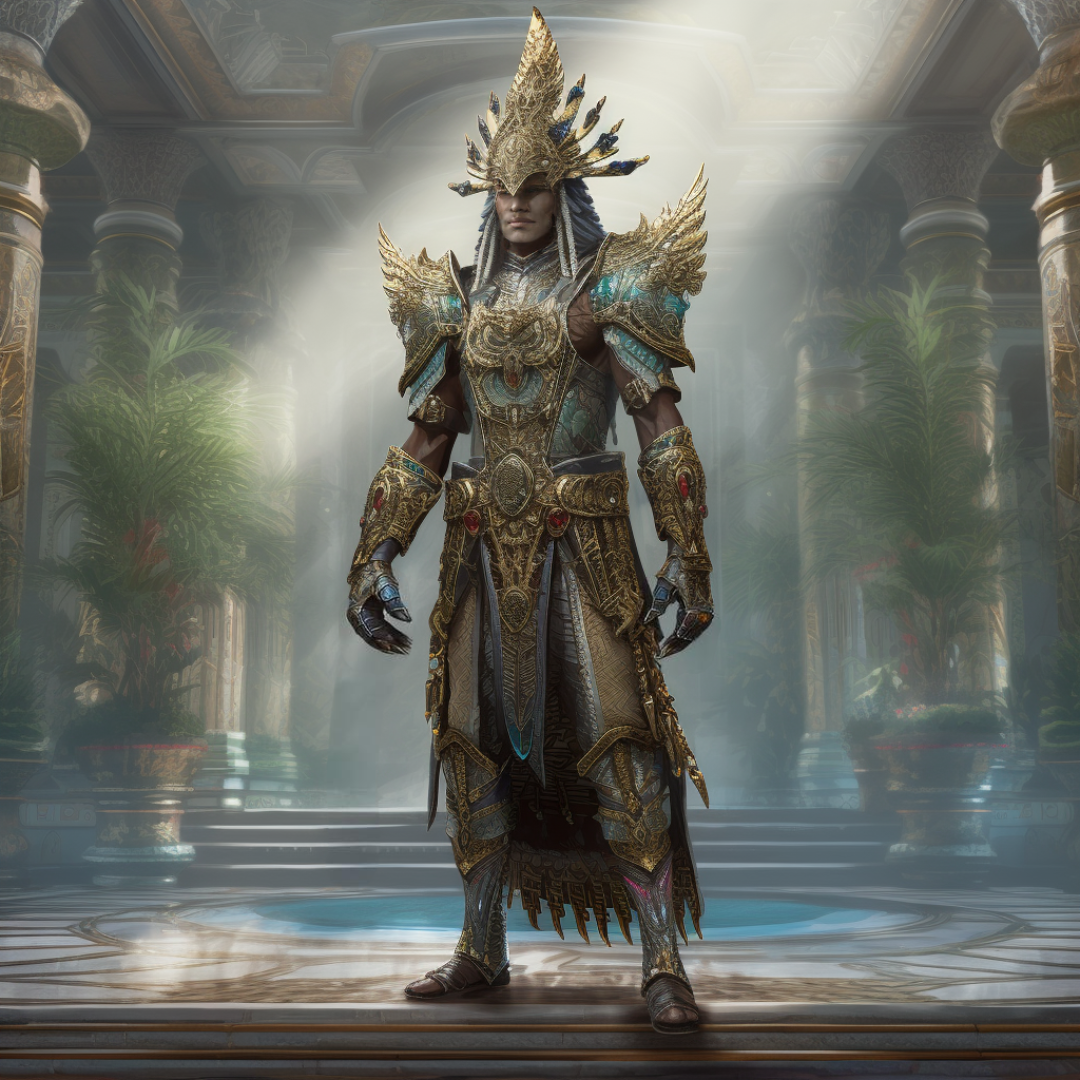 Portrait of King Zaalku Brayauk of Onnash