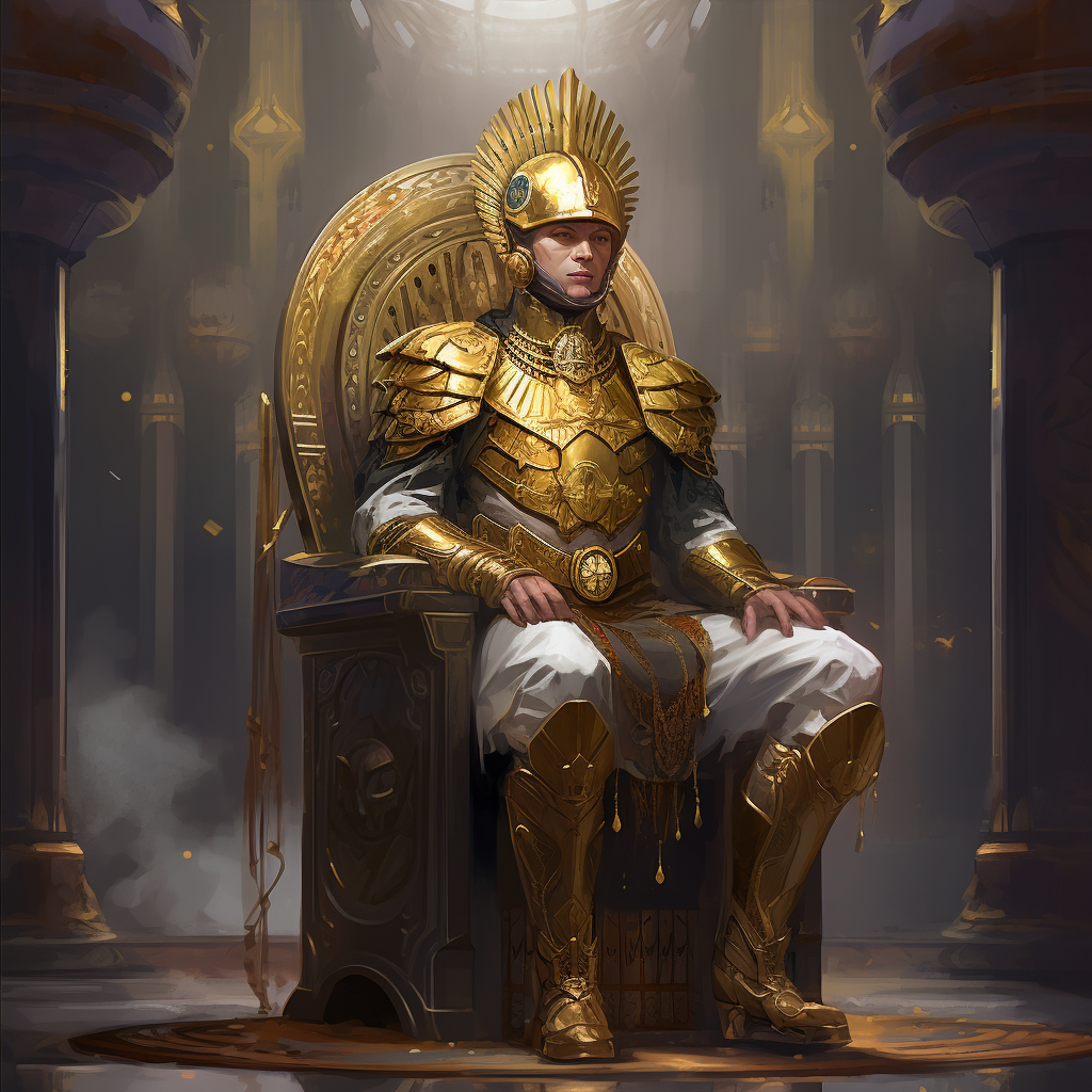 Portrait of King Zaidyr Kronn of Yuzin