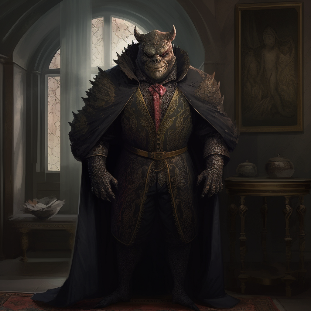 Portrait of Lord Lorkesh of Pugeg