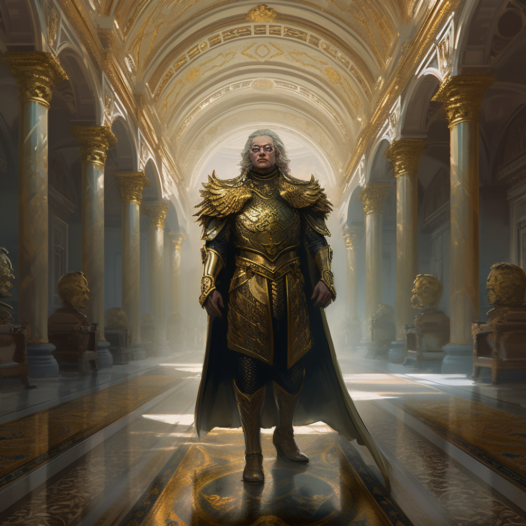 Portrait of Marshal Dezryg Von Kurr of Krealos