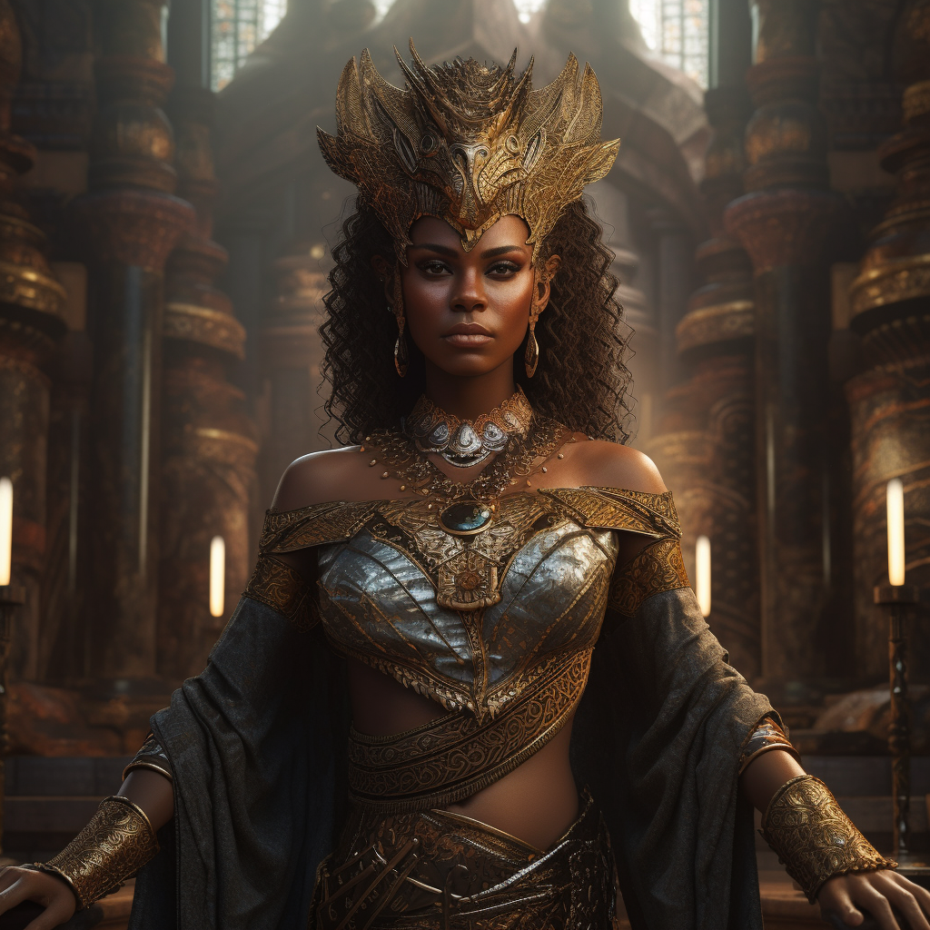 Portrait of Queen Challaka of Osoth