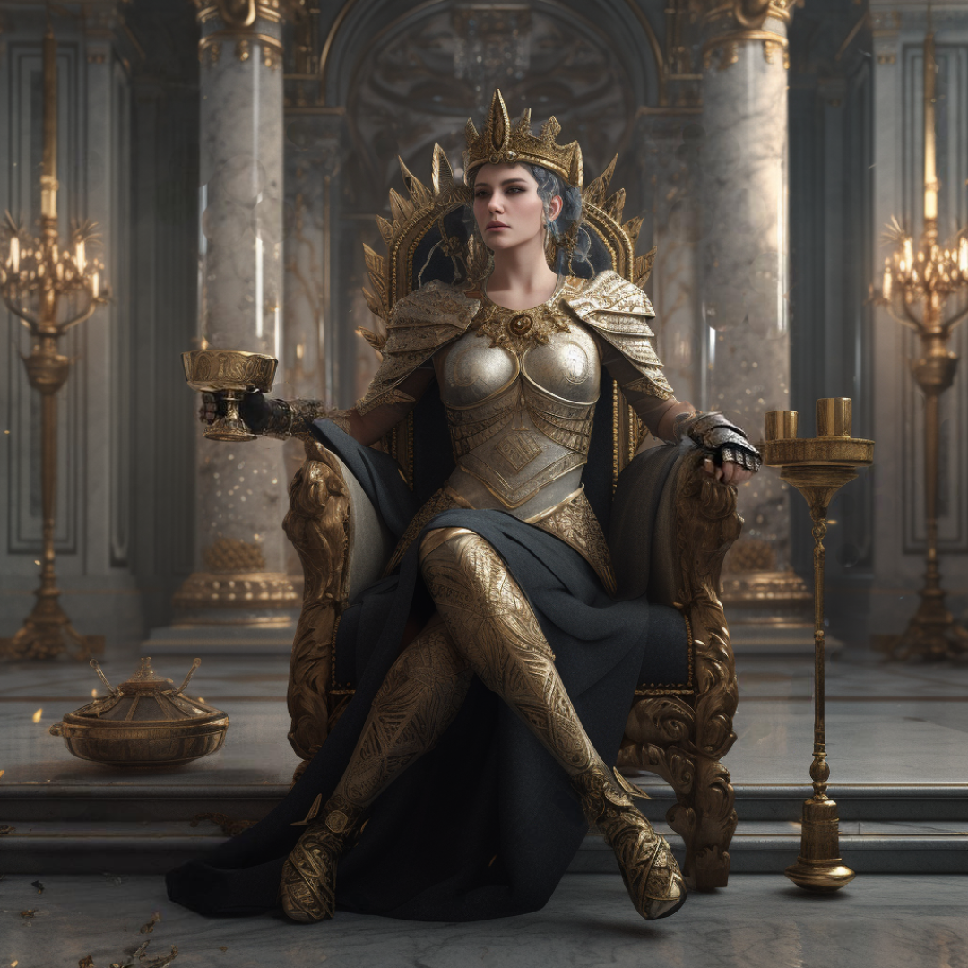 Portrait of Queen Cheyva Dregorn of Bunam