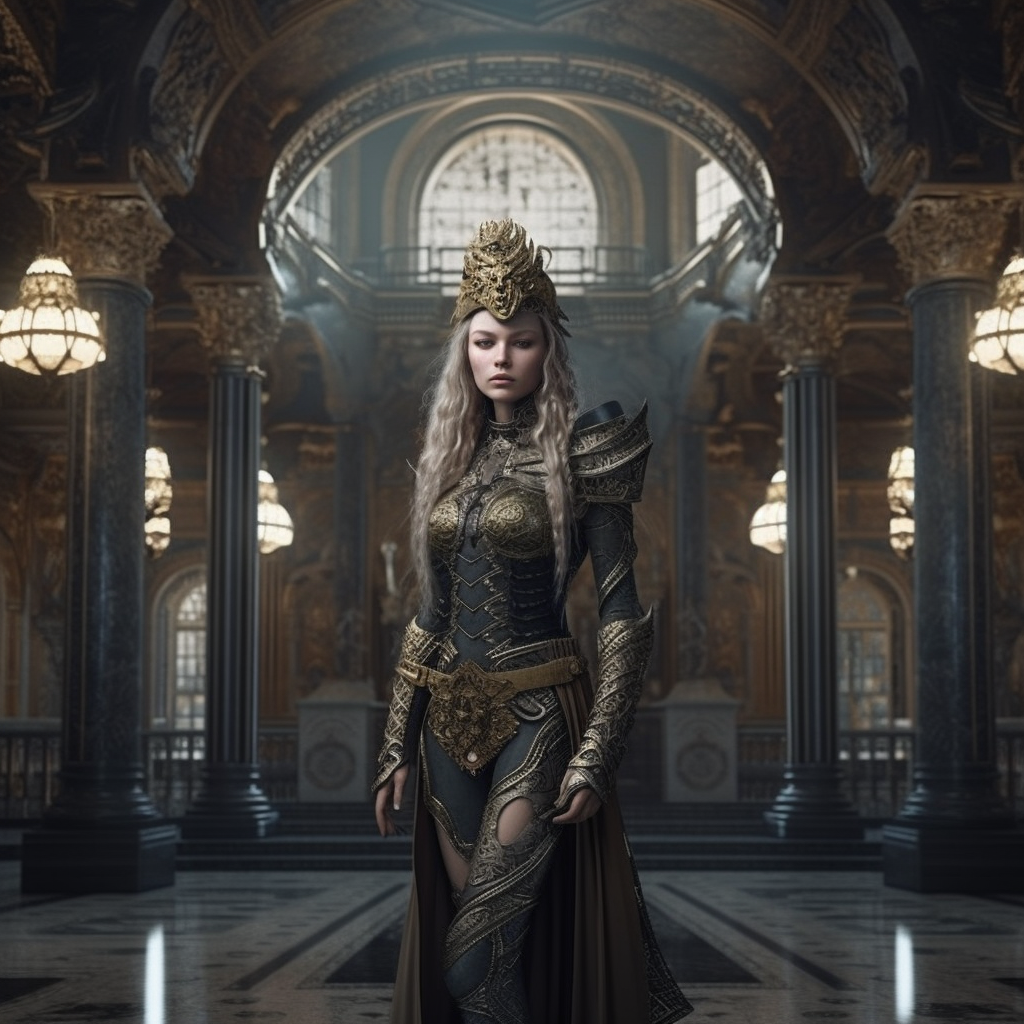 Portrait of Queen Daanarka Veen of Ventar