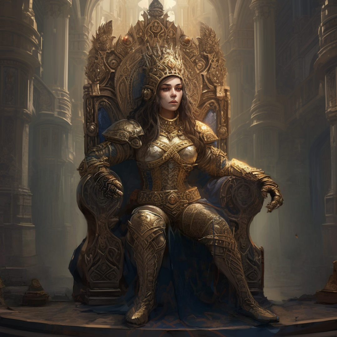 Portrait of Queen Durna Brokkylla of Gesh