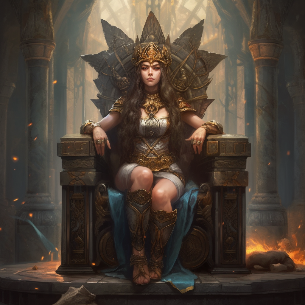 Portrait of Queen Galara Rockhand of Bulok