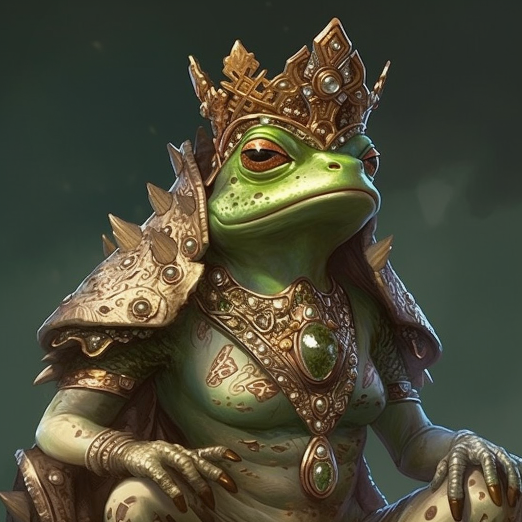 Portrait of Queen Rahneek Baishahn of Bu-Kan