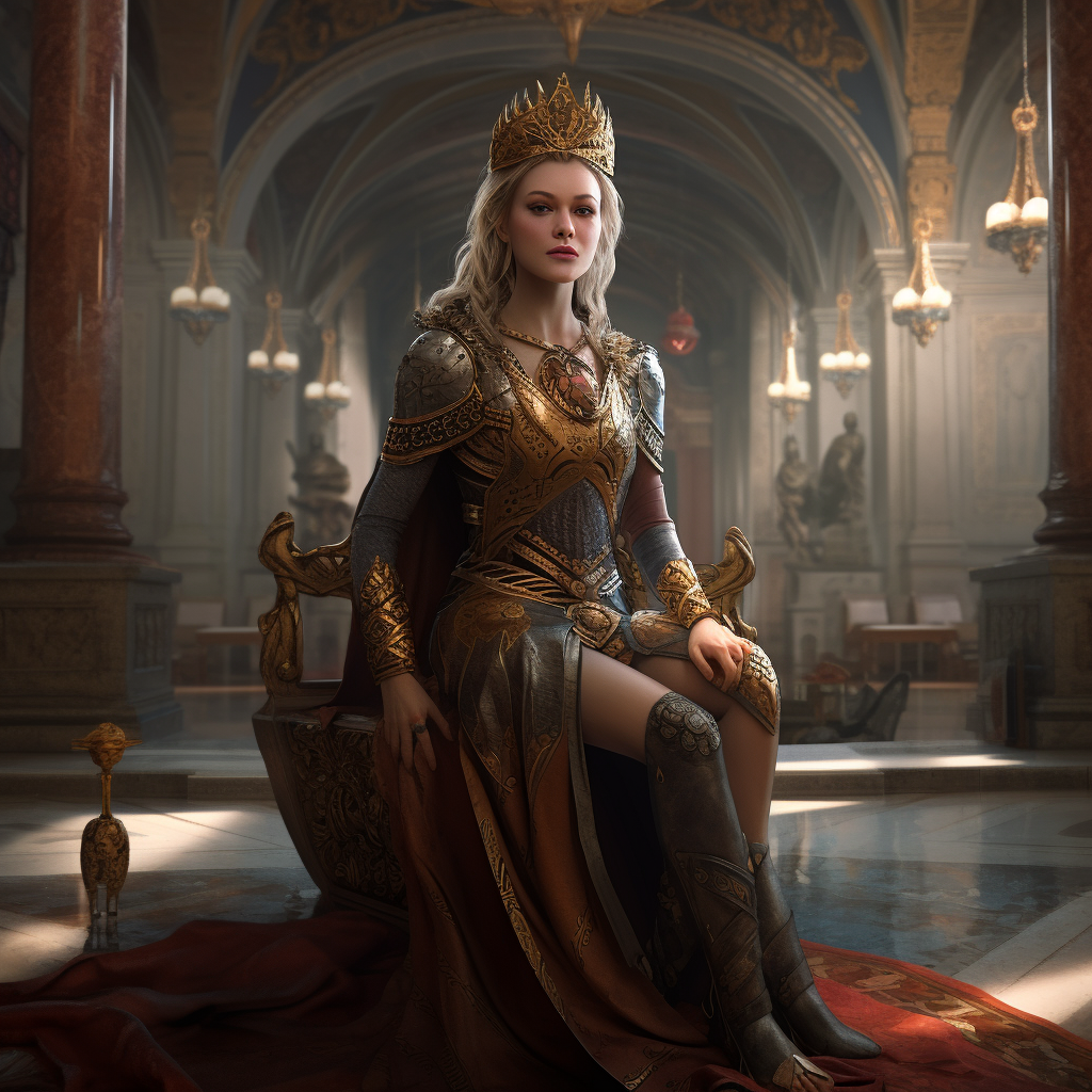Portrait of Queen Raneeka Karaz of Uzar
