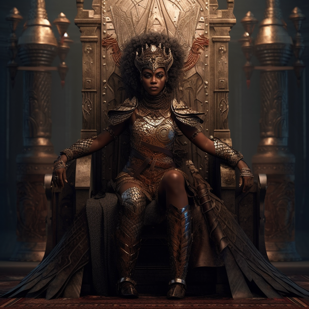 Portrait of Queen Razelia Nurvauk of Theud