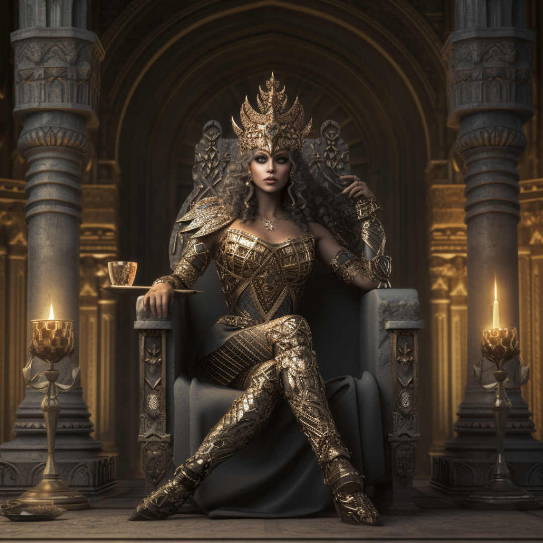 Portrait of Queen Reykka Bryler of Bijnan