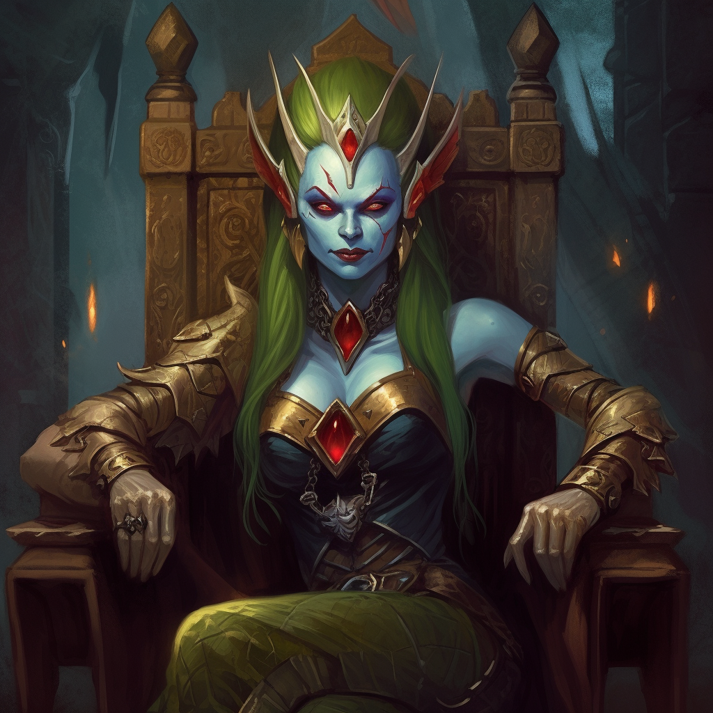 Portrait of Queen Sakkalah of Fazaar