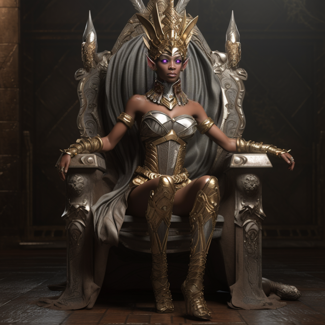 Portrait of Queen Taiyaush Sefwalli of Hillao