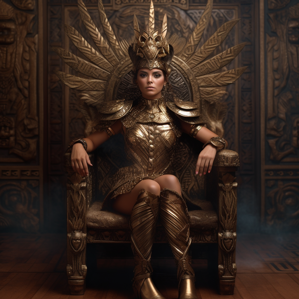 Portrait of Queen Tareeka Layush of Nurtin