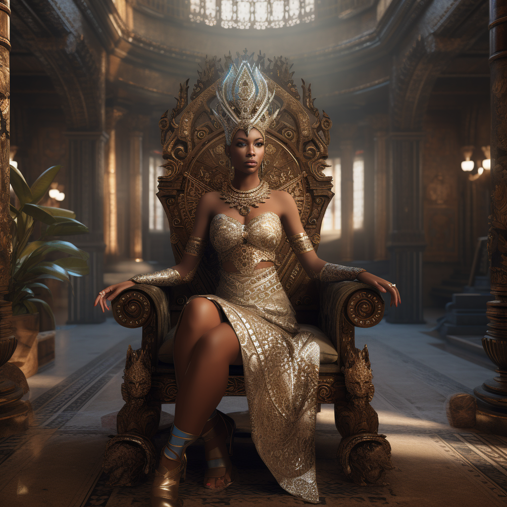 Portrait of Queen Valaya Haynaar of Prelos