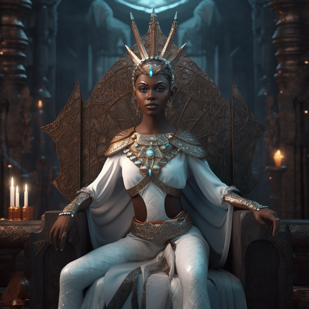 Portrait of Queen Vazera Rannik of Buozzal