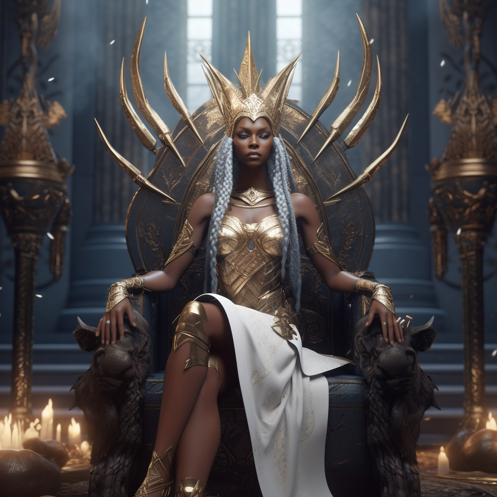 Portrait of Queen Zaenosh Darr of Jaegarr