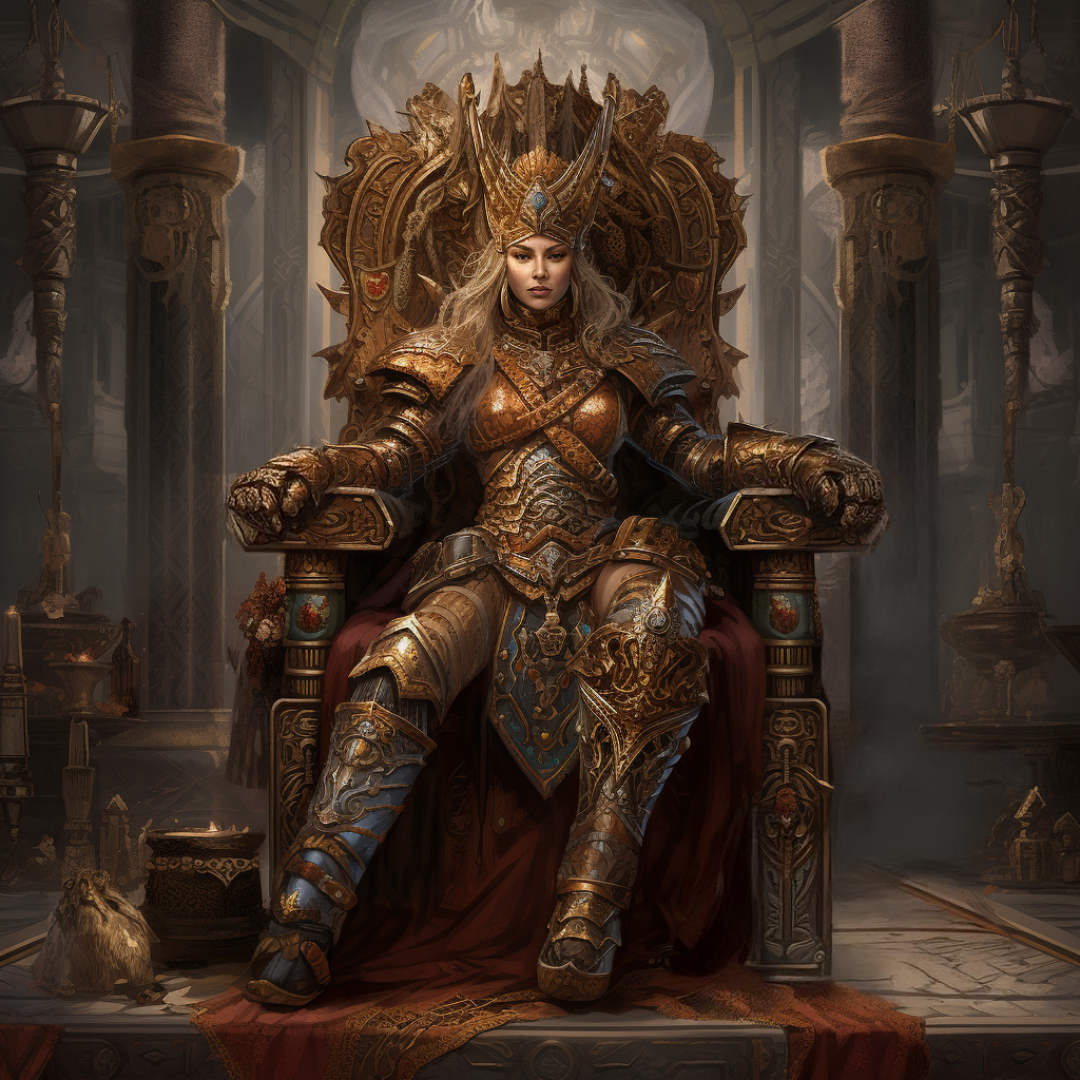 Portrait of Queen Zayla Durgyl of Mozin