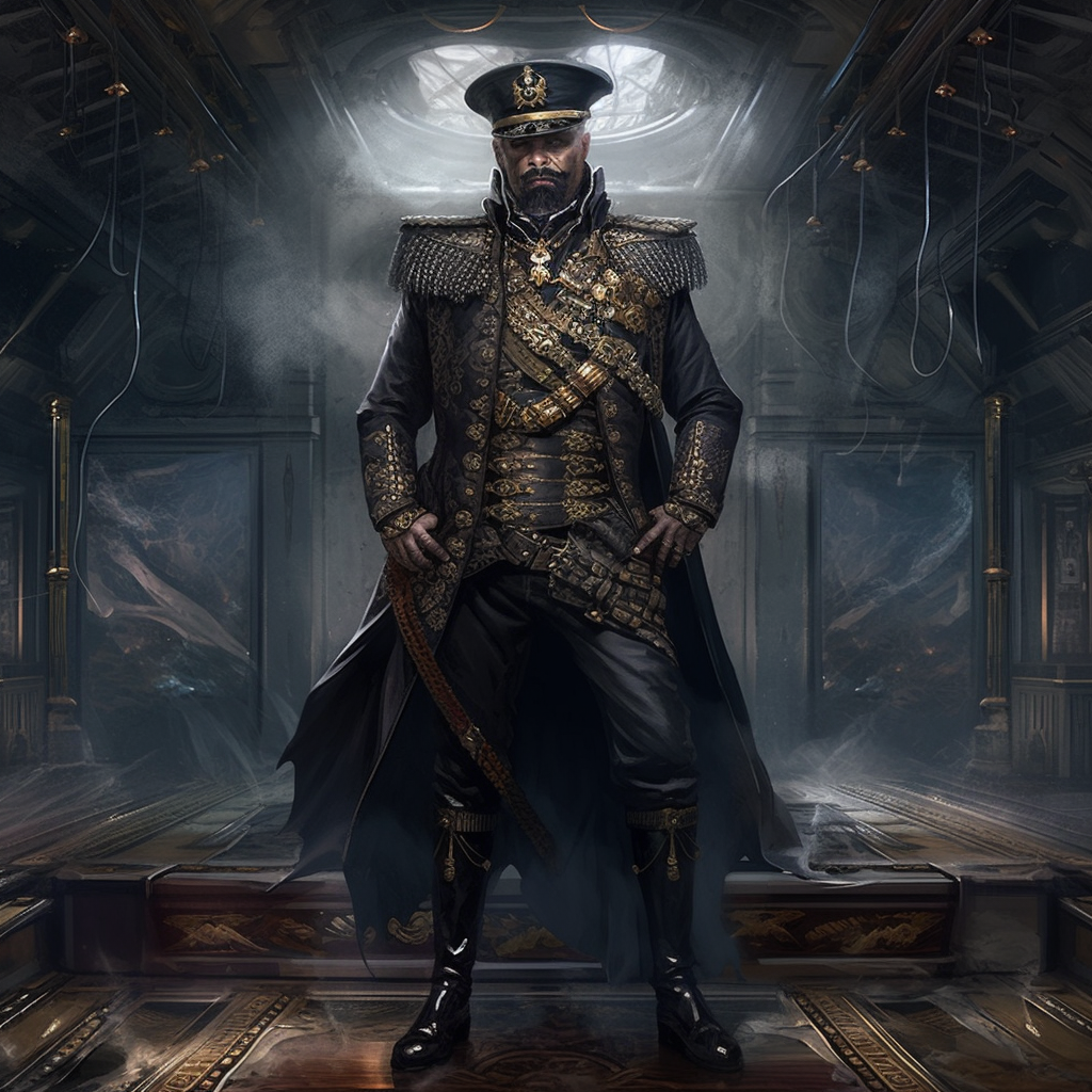 Portrait of Supreme Commander Heinrich Digarnn of Fanithaer