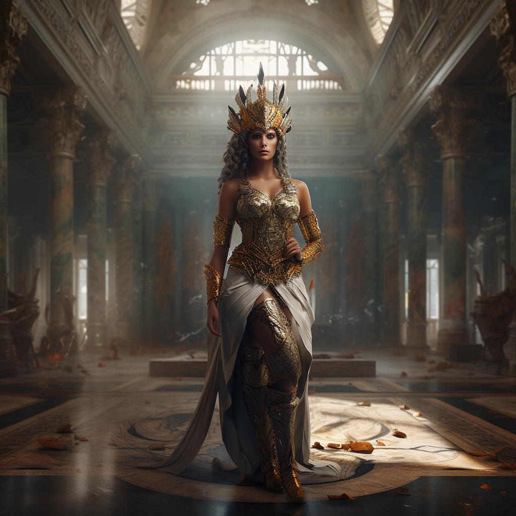 Portrait of Supreme Tribal Leader Dezilla Thrakk of Talos