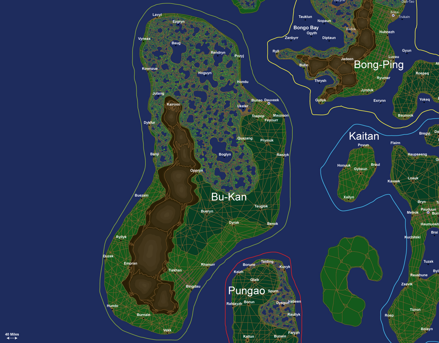 Map of the nation of Bu-Kan