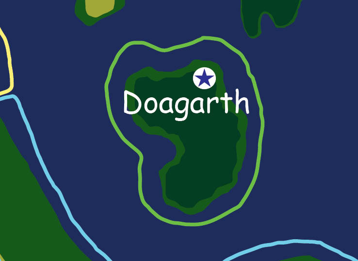 Map of the nation of Doagarth